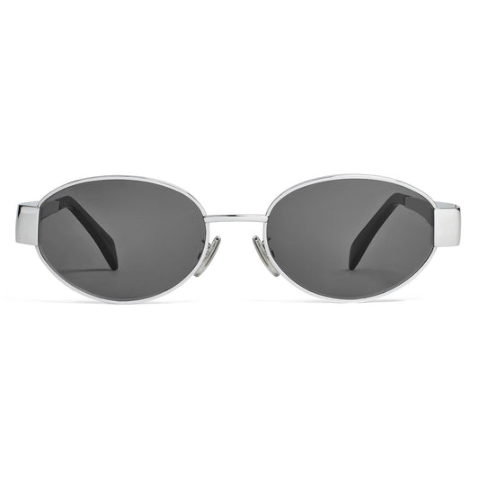 Lentes Céline Triomphe Metal 01 Silver